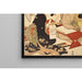 Riproduzione del dipinto La leçon de calligraphie - Kitagawa Utamaro
