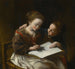 La leçon de dessin - Domenico Guidobono — vista dell’opera