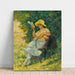 Riproduzione del dipinto La lecture au jardin - Henri Lebasque