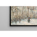 Riproduzione del dipinto La luce del sole del mattino sulla neve Eragny-sur-Epte - Camille Pissarro