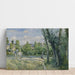Riproduzione del dipinto La luce del sole sulla strada, Pontoise - Camille Pissarro