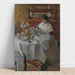 Riproduzione del dipinto La mangeuse d'huitres - James Ensor