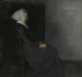 La mère de l'artiste, Frederikke Hammershi - Vilhelm Hammershi — vista dell’opera