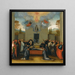 La mise en état et l'ascension de saint Antoine - Fra Bartolomeo — quadro incorniciato alla parete