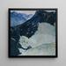 La montagna - Franz Secky — quadro incorniciato alla parete