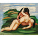 Riproduzione del dipinto La naufragée - Moïse Kisling