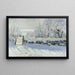 Riproduzione del dipinto La gazza - Claude Monet