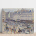 Riproduzione del dipinto La place du Havre, Parigi - Camille Pissarro