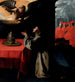 La preghiera di San Bonaventura sulla selezione del nuovo papa - Francisco de Zurbarán — vista dell’opera