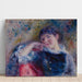 Riproduzione del dipinto La rêveuse - Pierre-Auguste Renoir