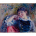 Riproduzione del dipinto La rêveuse - Pierre-Auguste Renoir