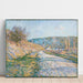 Riproduzione del dipinto La route de Vétheuil - Claude Monet