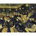 Riproduzione del dipinto La salle de danse d'Arles - Vincent van Gogh