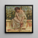 La sandale - Edward John Poynter — quadro incorniciato alla parete
