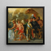 La scena dell'arciduchessa Isabella - Eugène Delacroix — quadro incorniciato alla parete