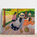 Riproduzione del dipinto La sieste - Paul Gauguin