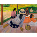 Riproduzione del dipinto La sieste - Paul Gauguin