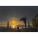 Riproduzione del dipinto La torre di Galata al chiaro di luna - Ivan Konstantinovich Aivazovsky