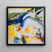 La vache - Wassily Kandinsky — quadro incorniciato alla parete