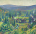 La valle del verde Labastide-du-Vert - Henri Martin — vista dell’opera