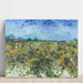 Riproduzione del dipinto La vigna verde - Vincent Van Gogh