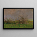 Una prateria fiorita - Ladislav Mednyánszky — quadro incorniciato alla parete