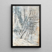 Une forêt hivernale - Ladislav Mednyánszky — quadro incorniciato alla parete