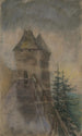 Entrée du château - Ladislav Mednyánszky — vista dell’opera