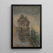 Entrée du château - Ladislav Mednyánszky — quadro incorniciato alla parete