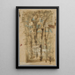 Foresta I - Ladislav Mednyánszky — quadro incorniciato alla parete