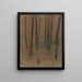 Foresta - Ladislav Mednyánszky — quadro incorniciato alla parete
