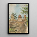 La tour du manoir à Strky - Ladislav Mednyánszky — quadro incorniciato alla parete