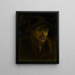 Clochard con una pipa - Ladislav Mednyánszky — quadro incorniciato alla parete