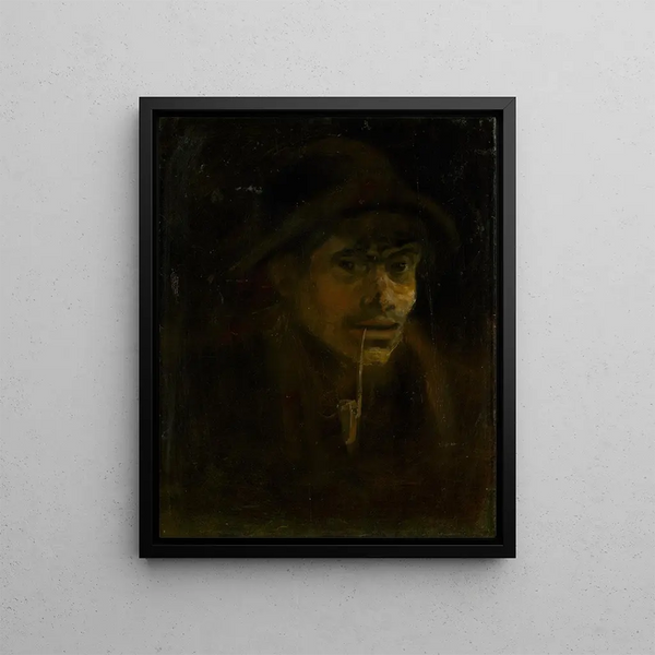 Ladislav Mednynszky - Tramp with a Pipe.webp