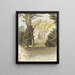 Alberi in un parco - Ladislav Mednyánszky — quadro incorniciato alla parete