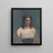 Studio di una donna - Ladislav Tresko — quadro incorniciato alla parete