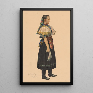 Ladislav Tresko - Study of a Woman from Habina.webp