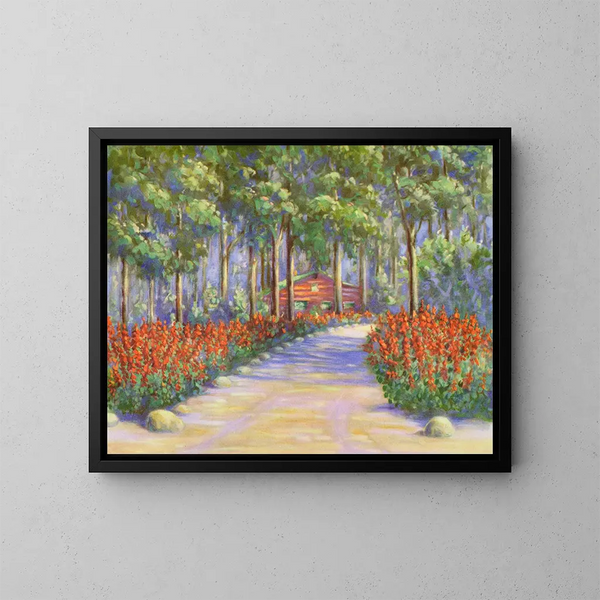 Salvia - Lafayette F. Cargill — quadro incorniciato alla parete