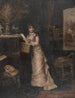 Nel studio - Lajos Bruck — vista dell’opera