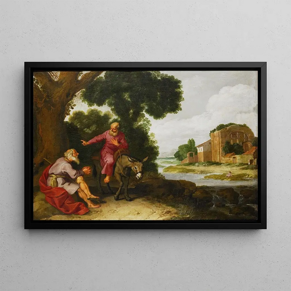 Lambert Jacobsz - The Prophet of Bethel Meets the Man of God from Judah.webp