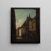 L'angolo dell'angolo dell'hotel de Schomberg, angolo delle strade Bailleul e Jean Tison - Lambert Noll — quadro incorniciato alla parete