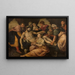 L'Ensevelissement du Christ - Lambert van Noort — quadro incorniciato alla parete