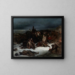 La ritirata dell'esercito di Napoleone dalla Russia nel 1812 di Ary Scheffer