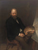 Autoritratto dell'artista nel suo studio - Lars Gustaf Sellstedt — vista dell’opera
