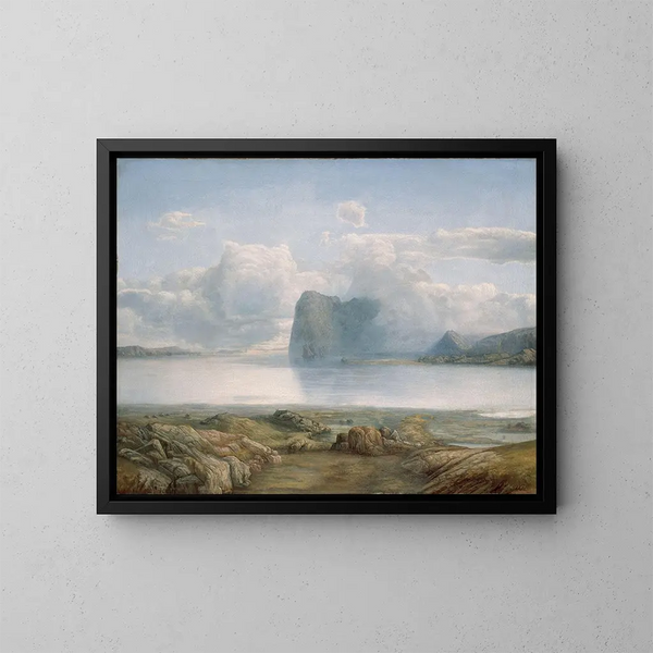 Île Borgya - Lars Hertervig — quadro incorniciato alla parete