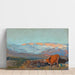 Riproduzione del dipinto Las Zorreras, montagne di Guadarrama - Joaquín Sorolla