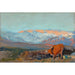 Riproduzione del dipinto Las Zorreras, montagne di Guadarrama - Joaquín Sorolla