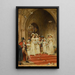 Une cérémonie di matrimonio - Laslett John Pott — quadro incorniciato alla parete