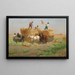 Fenaison - László Pataky von Sospatak — quadro incorniciato alla parete