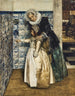 La lezione biblica - Laura Theresa Alma-Tadema — vista dell’opera
